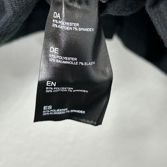 Kuhl Accel 1/2 Zip Pullover Black Large Fleece Lined Kangaroo Pocket - Picture 10 of 10